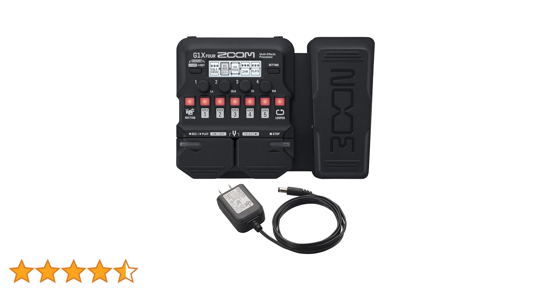 Amazon | ZOOM / G1X FOUR -純正ACアダプター付- ギター用マルチ